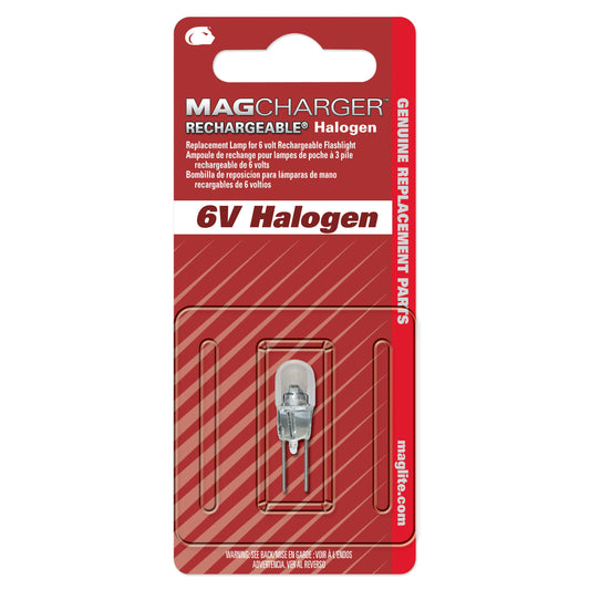 Replacement Lamp, MAGCHARGER HALOGEN LAMP, 1 Per Pack